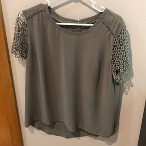 Gray blouse